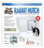 Pet Lodge Galvanized Steel Rabbit Hutch Silver 16 in. H X 24 in. W X 24 in. D
