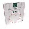 Celebrations Heart Silhouette Window Decor Metal 1 pk