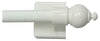 Kenney Enamel White Magnet Cafe Rod 16 in. L X 28 in. L