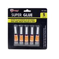Max Force Household Super Glue 5 pk (Pack of 24)