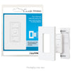 Lutron Pico Push Button Switch & Receptacle White 1 pk