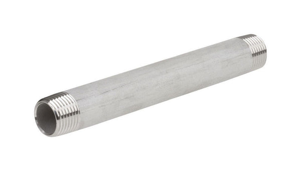 Boquilla cerrada de acero inoxidable MPT de 2 pulg. de Smith-Cooper