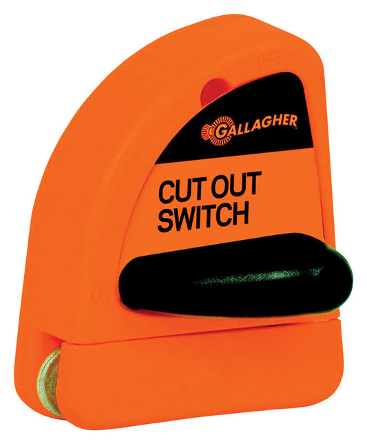 Gallagher Electric Fence Cut Off Switch Orange
