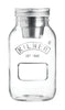 Contenedor transparente para comida para llevar Kilner de 34 oz, paquete de 1