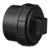 Charlotte Pipe 4 in. Spigot X 4 in. D FPT ABS Cleanout