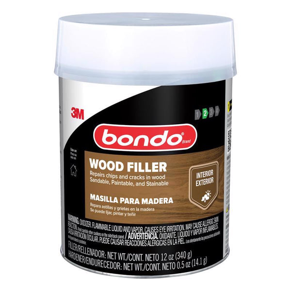 Relleno para madera Bondo marrón de 12 oz - Oferta de la semana