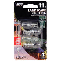 11W T5 WEDGE BULB 4PK (A)