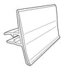 Kinter Plastic Peg Hook Tag Holder 9/16 in. H X 1-5/16 in. W