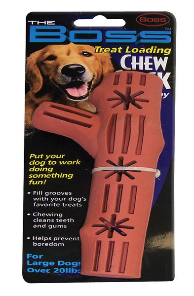 Boss Pet For Dog Brown Rubber Chew Stick Dog Toy Large 1 pk - Deal of The Week