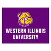 Western Illinois University Rug - 34 in. x 42.5 in.
