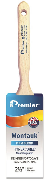 Premier Montauk 2-1/2 in. W Firm Flat Sash Paint Brush (Pack of 6)