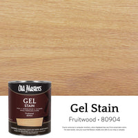 Old Masters Semi-Transparent Fruitwood Oil-Based Alkyd Gel Stain 1 qt