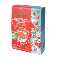Box Candiy Totally Santa Gingerbread Village Ornament Multicolored