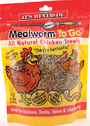 Hentastic Mealworm To Go All Chicken Treats