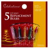 Celebrations Mini Incandescent Christmas Light Bulbs Multicolored 5 lights (Pack of 25)