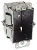 Raco 12-1/2 cu in Rectangle Steel 1 gang Switch Box Gray