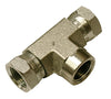 Apache Steel 3/8 in. D X 3/8 in. D T-Hydraulic Adapter 1 pk