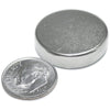 Magnet Source .118 in. L X .709 in. W Silver Super Disc Magnets 6.5 lb. pull 3 pc