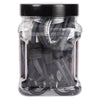 Keeper Black/Gray Bungee Cord 48 in. L X 0.374 in. 4 pk