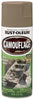 Rust-Oleum Specialty Flat Khaki Camouflage Spray Paint 12 oz. (Pack of 6)