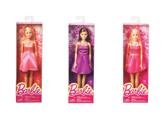 Barbie Glitz Doll Plastic Assorted 1 pc. (Pack of 6)