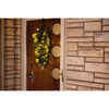 Celebrations LED Prelit Multicolored Mixed Pine Swag Teardrop Garland