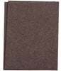 Softtouch Felt Self Adhesive Blanket Brown Rectangle 4.5 in. W X 6 in. L 2 pk