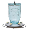 Perky-Pet Hummingbird 32 oz Glass/Metal Mason Jar Nectar Bird Feeder 5 ports (Pack of 2)