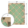 AAF Flanders EZ Flow Nested 16 in. W X 25 in. H X 1 in. Fiberglass 1 MERV Air Filter 1 pk (Pack of 24)