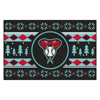 MLB - Arizona Diamondbacks Snake Holiday Sweater Rug - 19in. x 30in.