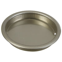 National Hardware 2-1/8 in. L Satin Nickel Steel Flush Cup Door Pull (Pack of 5)
