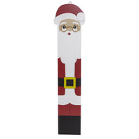 Dyno Multicolored Santa & Snowman Porch Sign 40 in (Pack of 6)