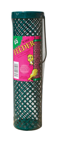 C&S Products Wild Bird 24 oz Wire Tube Nugget Bird Feeder 20 ports - Open Box