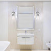 Globe Electric Parker 1-Light Chrome Wall Sconce