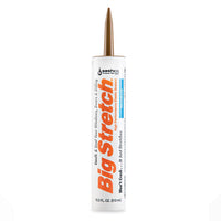 Sashco Big Stretch Woodtone Elastomeric Acrylic Latex Door/Siding/ Window Caulk 10.5 oz. (Pack of 12)