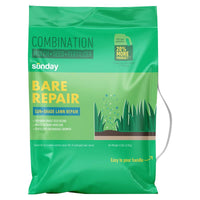 Sunday Bare Repair Tall Fescue Grass Sun or Shade Fertilizer/Mulch/Seed 4.5 lb. capacity (Pack of 4)