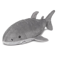 Warmies Shark Stuffed Animals Gray