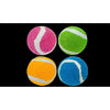 Multipet Assorted Plush Squeaky Tennis Ball 2 4 pk