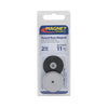 Magnet Source .18 in. L X 1.21 in. W Silver Round Base Magnet 10 lb. pull 2 pc - Deal of The Week