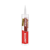 Loctite Polyseamseal White Acrylic/Silicone Caulk Sealant 10 oz. - Open Box