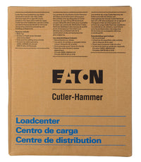 Eaton 125 amps 120/240 V 4 space 4 circuits Surface Mount Main Lug Load Center
