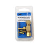 Dial 1/4 in. H x 2-3/4 in. W Brass Tan Straight Needle Valve
