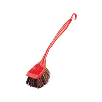 Libman 3 in. W Polypropylene Handle Long Handle Scrub Brush (Pack of 6).