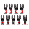 Diablo Bi-Metal/Carbide Tipped Oscillating Blade Set General Purpose Cuts 9 pc