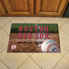MLB - Boston Red Sox Rubber Scraper Door Mat