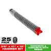 Diablo Rebar Demon 3/8 in. S X 12 in. L Carbide Hammer Drill Bit 25 pk (Pack of 3)