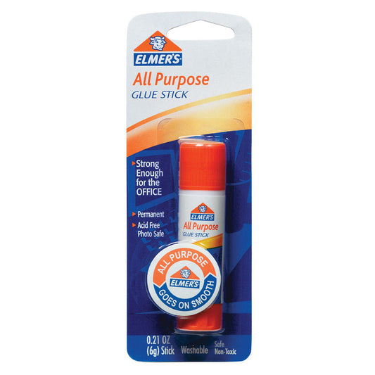 Elmer'S E511 0.21 Oz Elmer'S® All Purpose Glue Stick  (Pack Of 6)