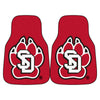 University of South Dakota Carpet Car Mat Set - 2 Pieces