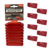 StealthMounts Milwaukee Packout Red ABS Mounting Feet Tool Organizer 8 pk