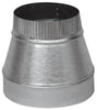 Imperial 8 in. D X 7 in. D Galvanized Steel Furnace Pipe Reducer